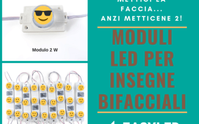 Moduli Led per Insegne Bifacciali