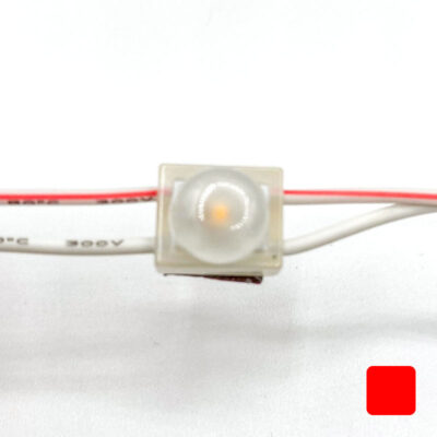 LED micro con lente Rosso