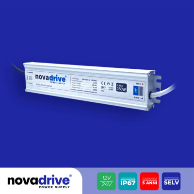 Alimentatore LED NovaDrive 150W - 24V