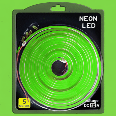 LED Neon Flex Green 6 mm - 5 meters