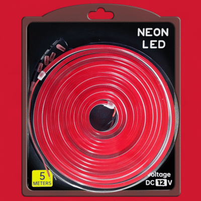 LED Neon Flex Red 6 mm - 5 metri