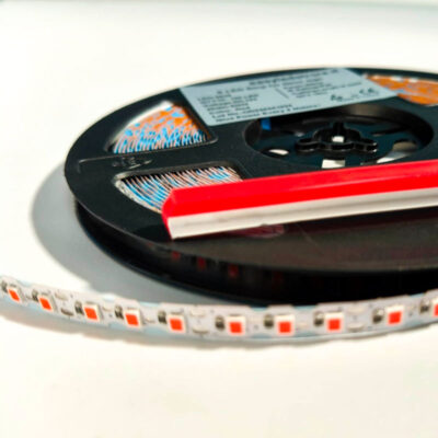 LED split Neon con Tubo in silicone Rosso - 6mm