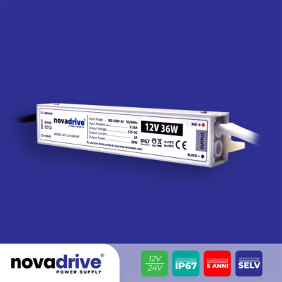 Novadrive LED power supply 36W - 12V