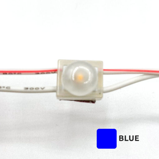 Micro Blue LED - lens - 1 diode - 0.36W