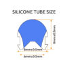 LED split neon with silicone tube - Pink - 6mm - Image 2