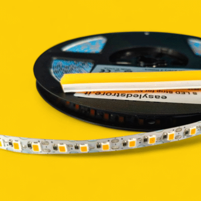 LED split neon with silicone tube - Gold Yellow - 6mm