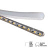 LED split neon with silicone tube - Cool white - 6mm