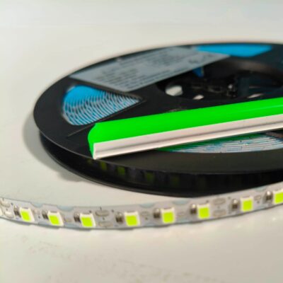 LED split neon con tubo in silicone - Verde - 6mm