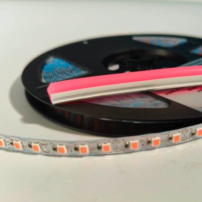 LED split neon con tubo in silicone - Rosa - 6mm