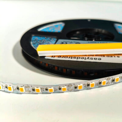 LED split Neon con Tubo in silicone Gold Yellow - 6mm