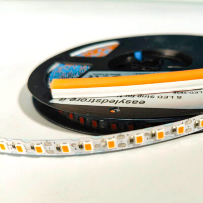 LED split Neon con Tubo in silicone Orange - 6mm
