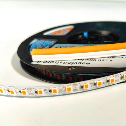 LED split Neon con Tubo in silicone Orange - 6mm