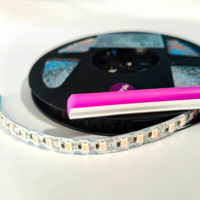 LED split Neon con Tubo in silicone Purple - 6mm