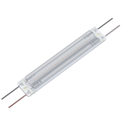 LED bifacciale lente a V