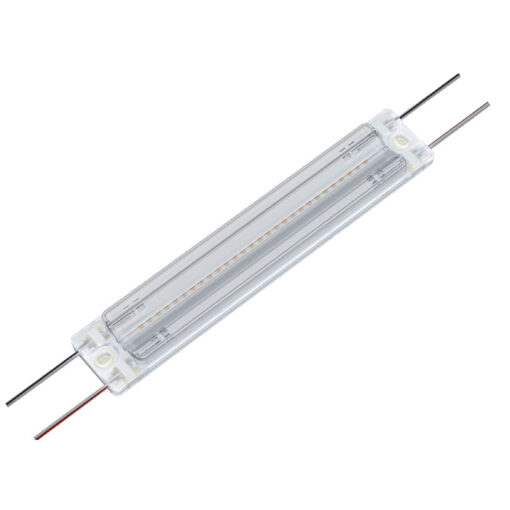 LED bifacciale lente a V