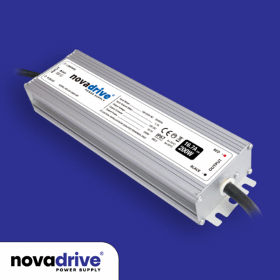 Alimentatore LED novadrive 200W - 24V - 5 Anni di garanzia