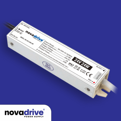 Alimentatore LED novadrive 24W - 24V - 5 Anni di garanzia