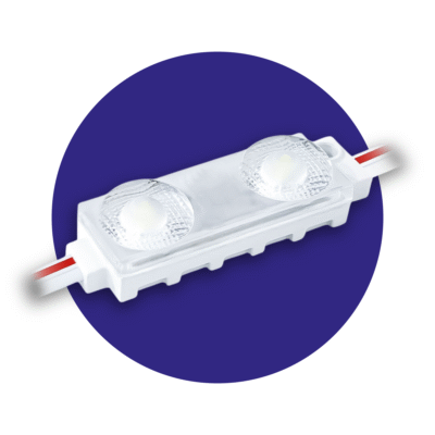 Led 2 Moduli Blu