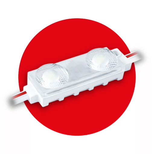 Led 2 Moduli Rosso