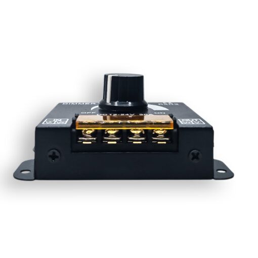 Dimmer LED 5V 12V 24V 30A Nero | Regolatore di Intensità 86x62,5x35,5 mm - immagine 2