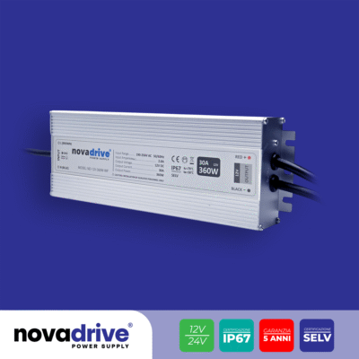 Alimentatore LED NovaDrive 360W - 12V