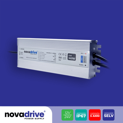 Alimentatore LED NovaDrive 360W - 24V
